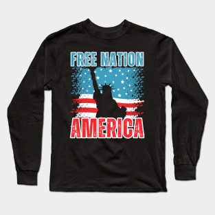 Free Nation America Long Sleeve T-Shirt